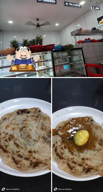 The restaurant's food and interior