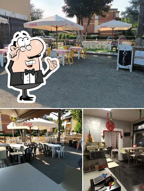 Gli interni di Pizzeria Qui Quo Qua