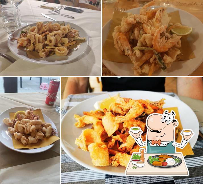 Calamari fritti al Ristorante Bagno Delfino