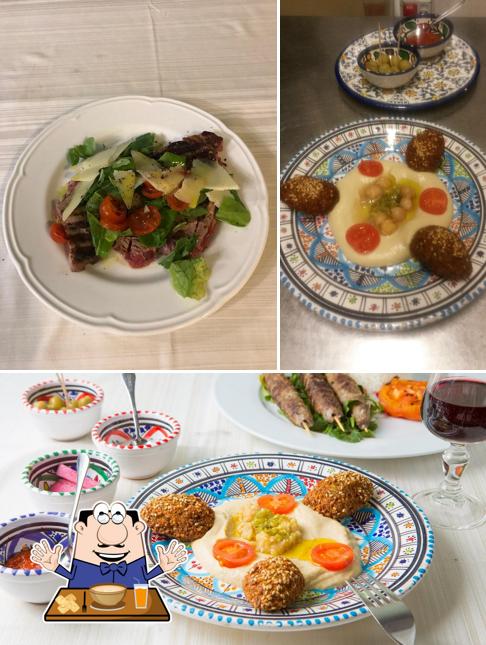 Cibo al Ristorante Pizzeria Orti16, Con Cucina Mediorientale