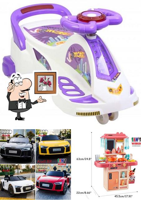 The interior of SAM'S TOY WORLD - GURUKUL ROAD ( TOY SHOP NEAR ME)