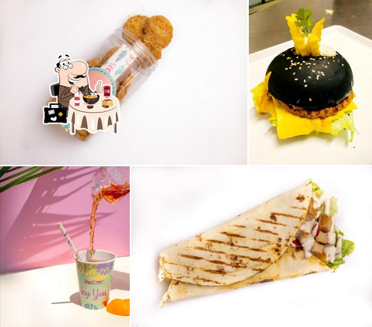Meals at Super donut: American Eatery and Bakery