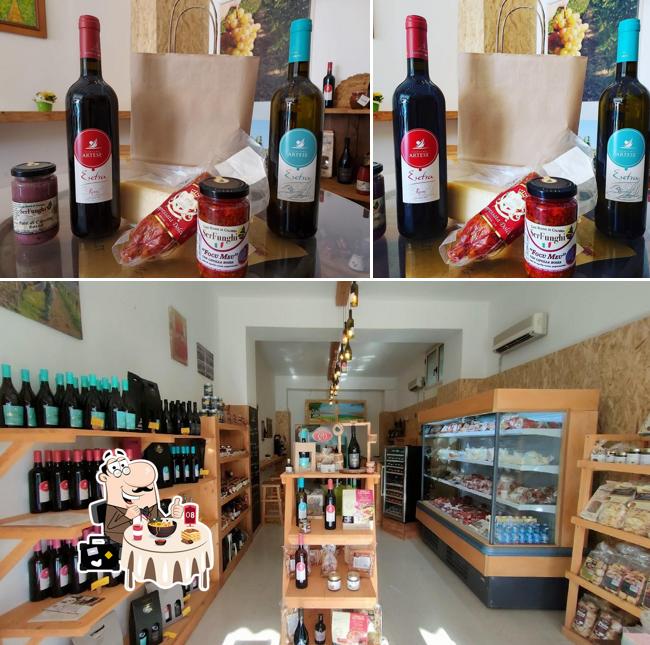 Cibo al Wine Shop Cantine Artese
