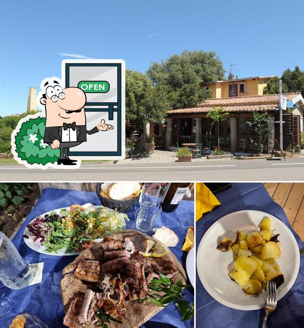 L'area esterna è una caratteristica importante di Ristorante Pizzeria Onorio e Donatella