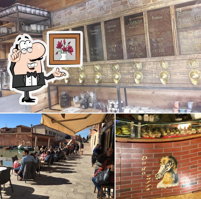Dai un'occhiata agli interni di Dodo Caffè