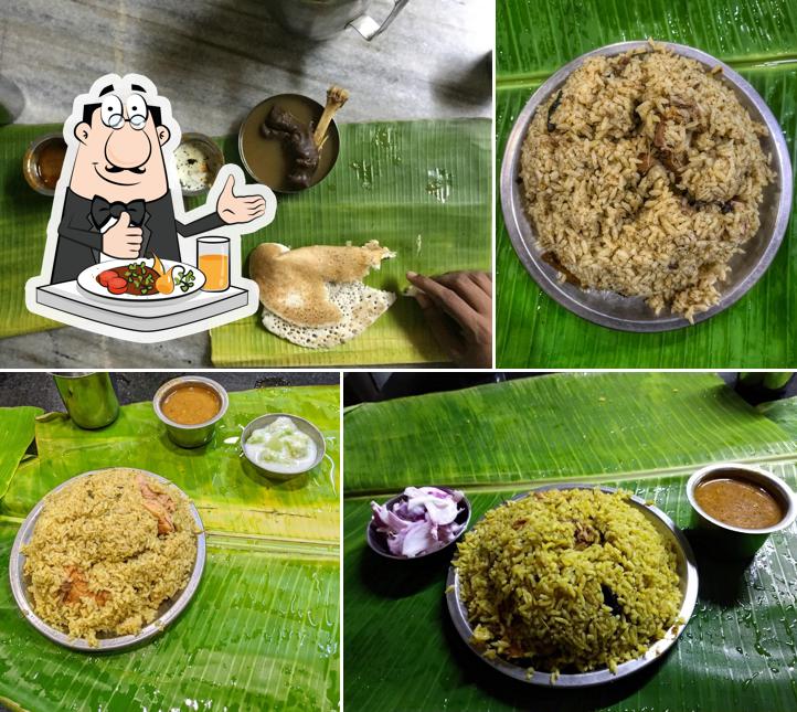 Meals at N V Naidu Hotel