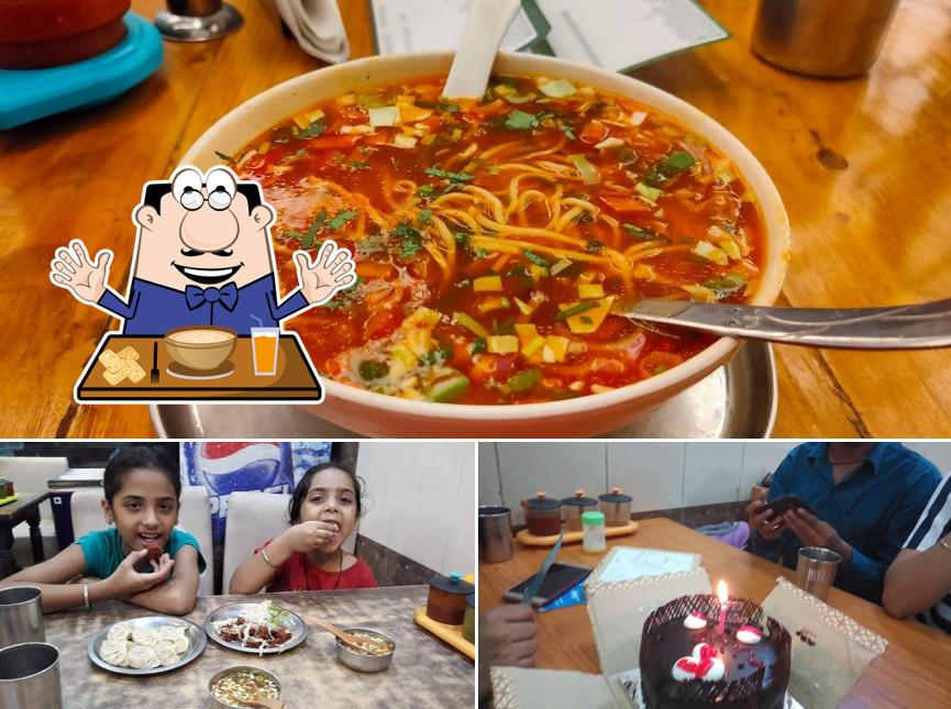 Food at Step-In Restaurant
