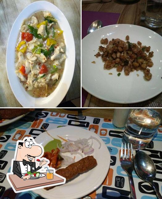 Food at Dine Way Platz