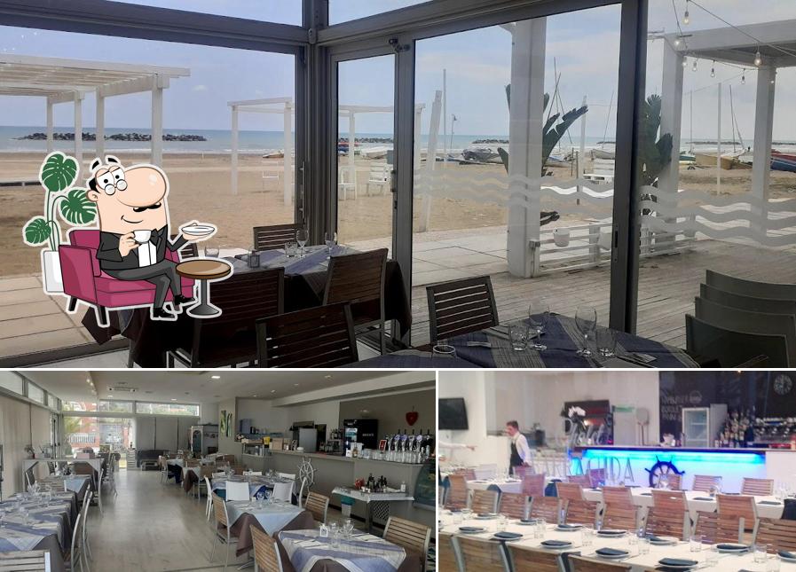 Gli interni di Barrakuda Pizzeria