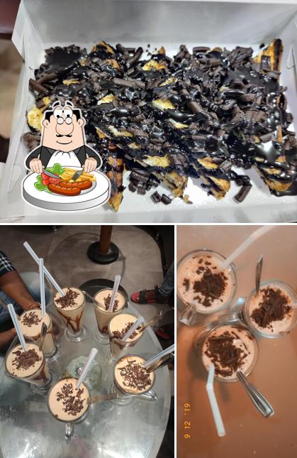 Food at Cafe Choco Craze