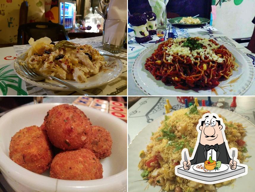Food at Charlie's Corner (Cafe)