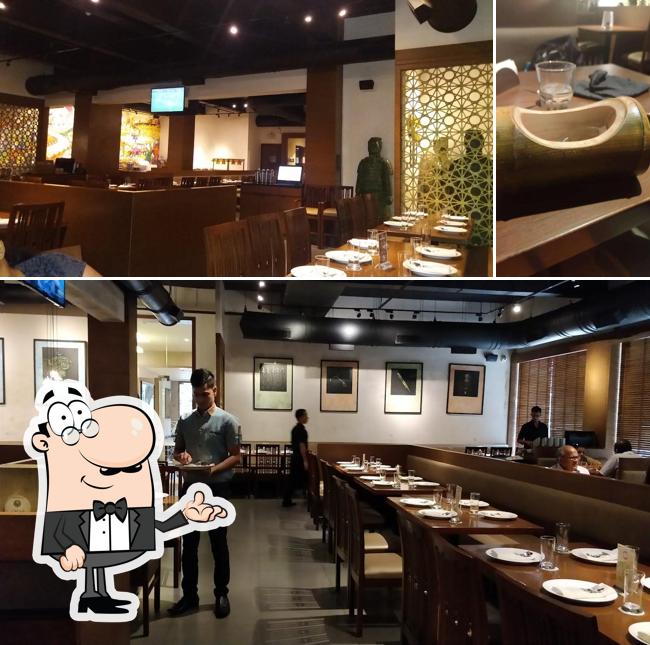 Take a seat at one of the tables at China Bistro Chembur