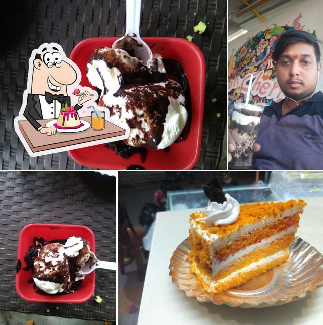 Brown Cherry Restaurant serves a number of sweet dishes