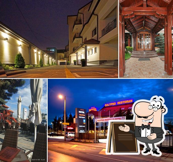 Puoi goderti l'aria fresca dal dehors di Hotel & Restoran Calypso