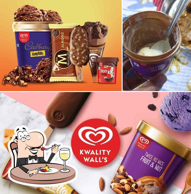 Food at Kwality Wall's Ice Cream And More