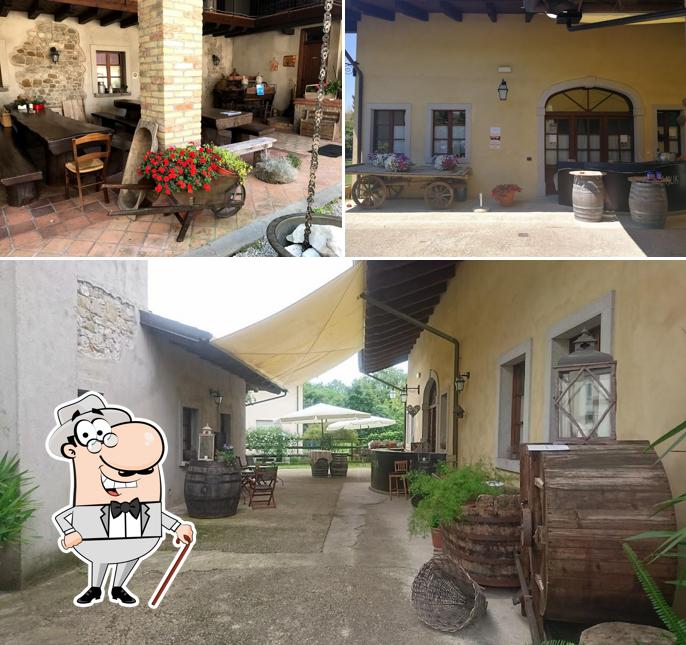 Goditi la vista dagli esterni di Là di Muk