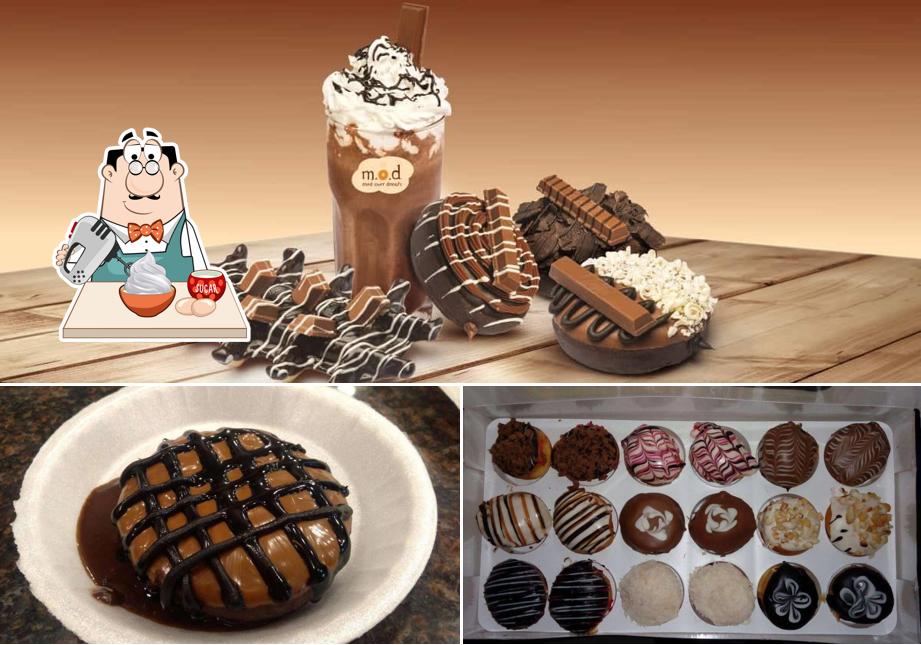 Don’t forget to order a dessert at Mad Over Donuts