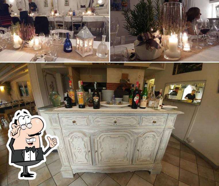 Gli interni di Madalù Ristoro in Valle Christi