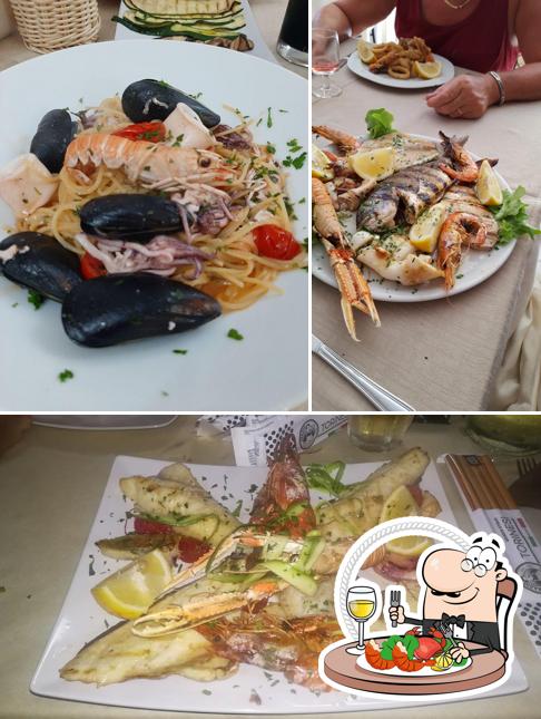 Prova tra i vari pasti di mare disponibili a Ristorante Meo Patacca - Ceriale (sv)