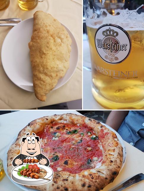 La foto della cibo e birra di Pizzeria O' Sole Mio