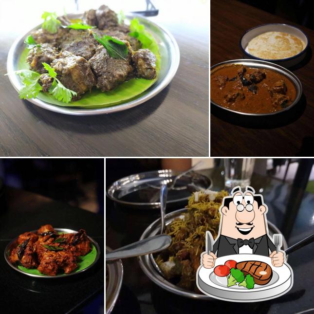 There’s a selection of dishes for meat lovers
