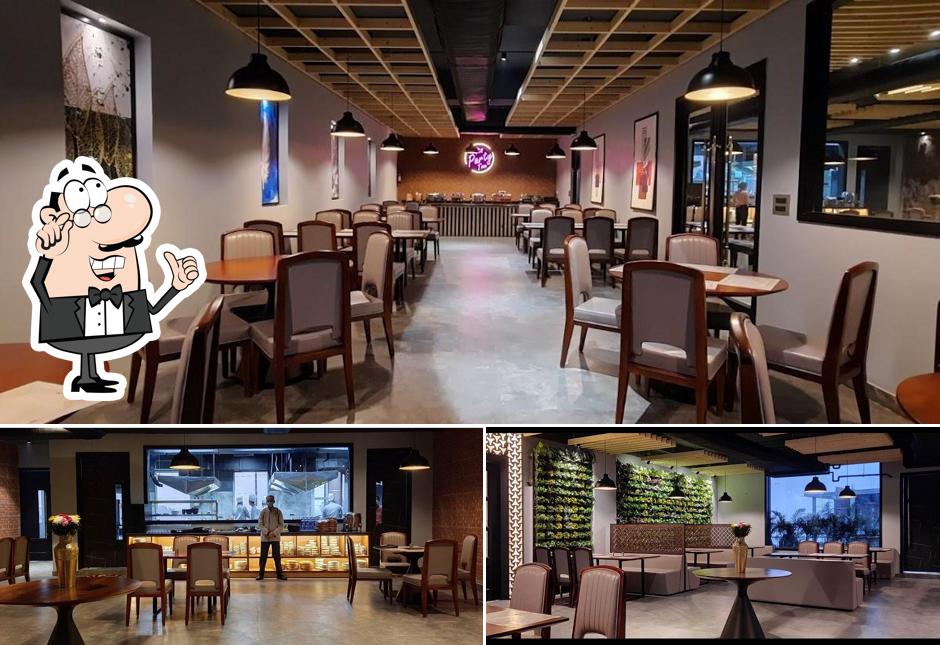 The interior of Art Of Biryani