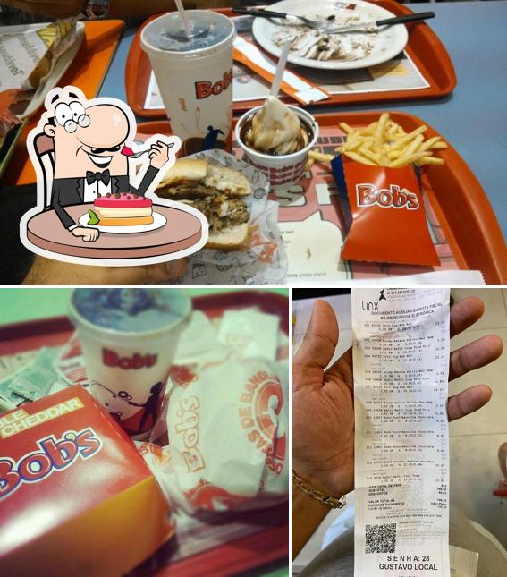 Bob's Burger - Drive Champagnat provê uma variedade de sobremesas