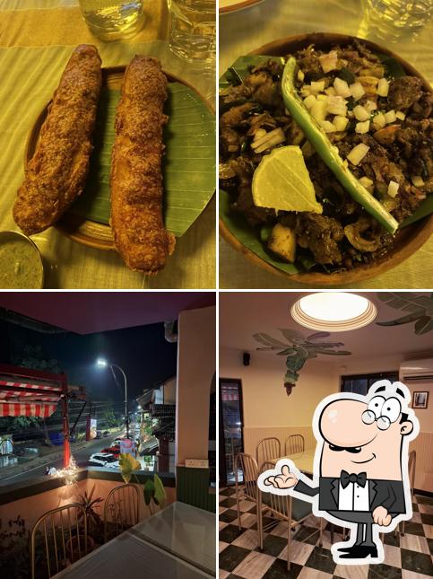 This is the picture depicting interior and food at Chakos - Kitchen and Bar