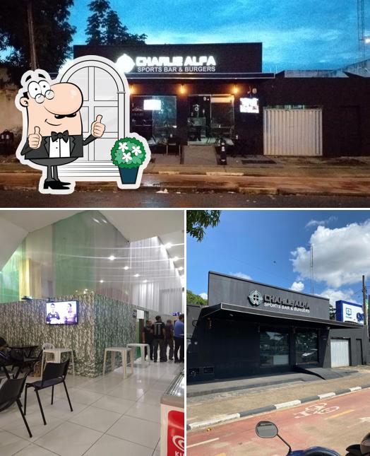 Veja imagens do exterior do Charlie Alfa Café & Burger