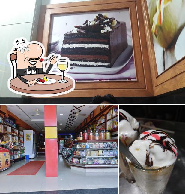 Food at Famous Bakery