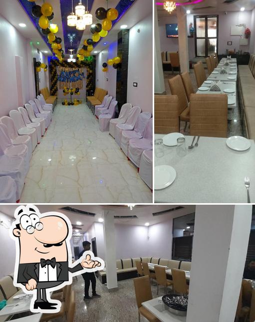 The interior of SHARDA lodge