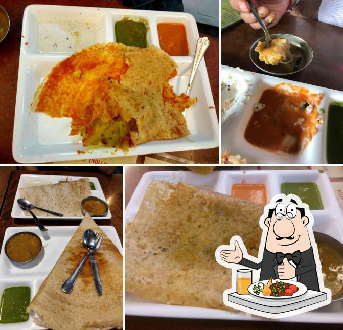 Food at Kutty's South Indian Cafe