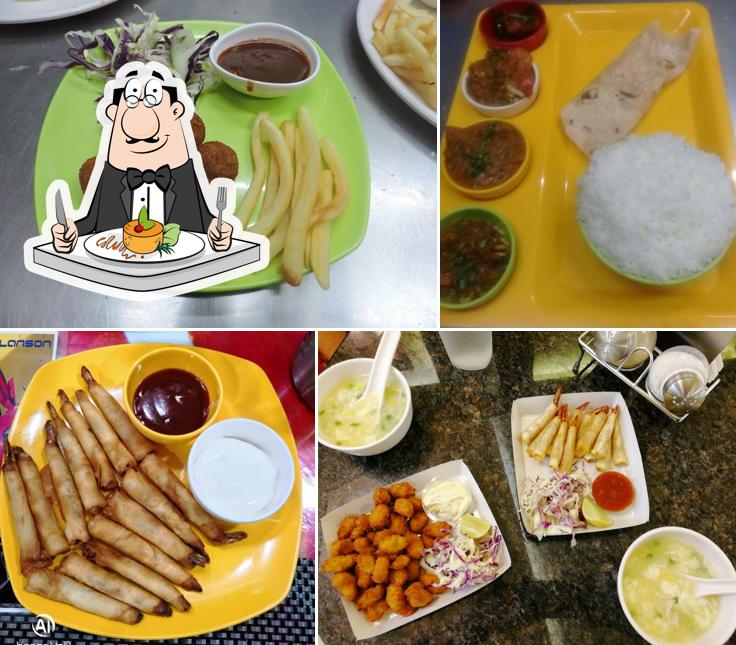 Meals at Prawn and Crab