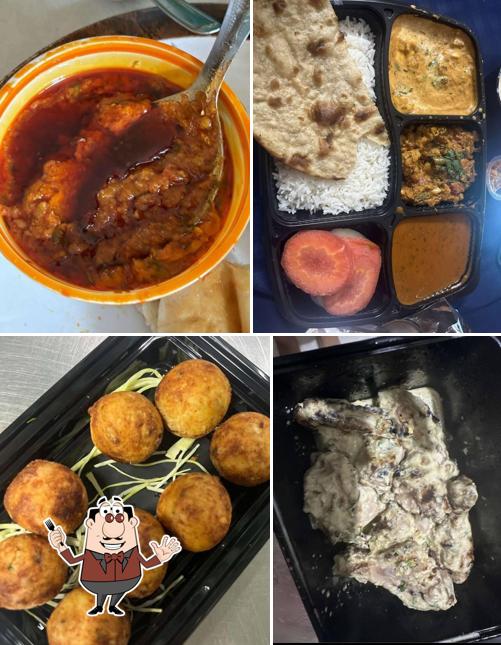 Food at Punjabi Aroma