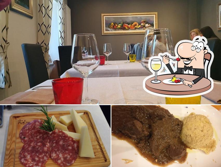 Platti al Ristorante Rezia
