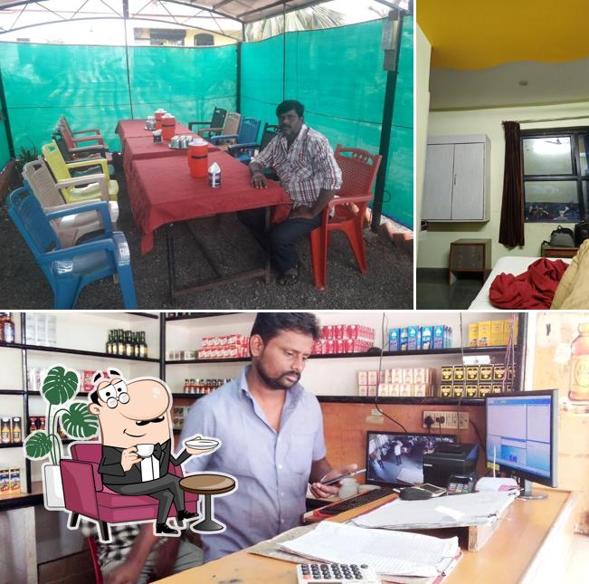 The interior of Shanti Park