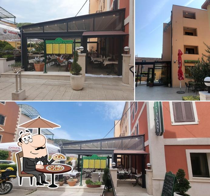 Gli esterni di Restaurant Skradinski Buk
