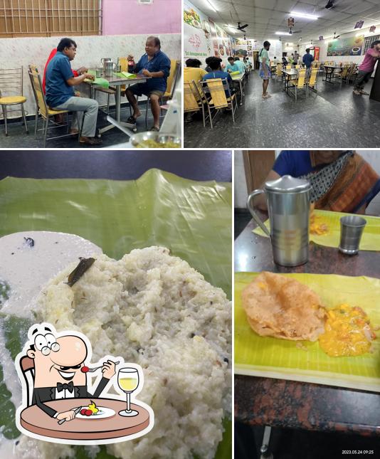 The image of food and interior at Sri Annapoorani Mess