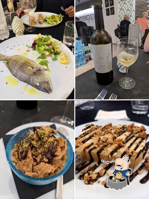 Spigola al Trattoria La Pigna