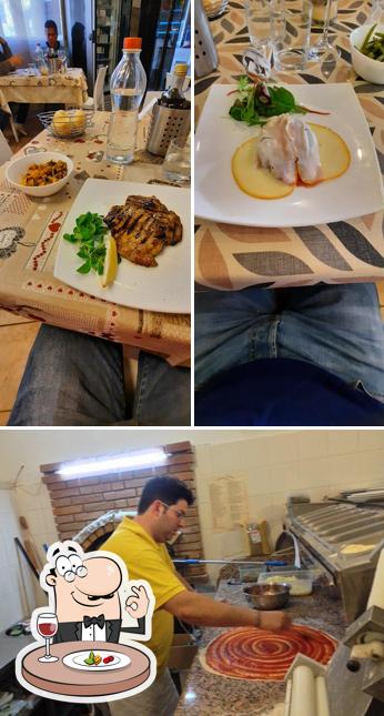 Cibo al Trattoria Pizzeria Antica Bologna