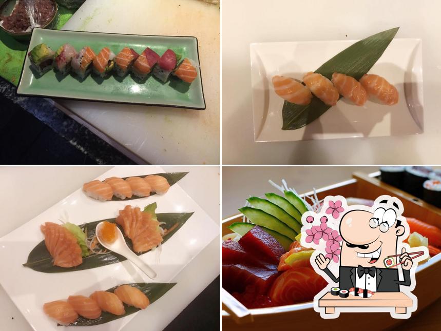Ordina le varie opzioni di sushi