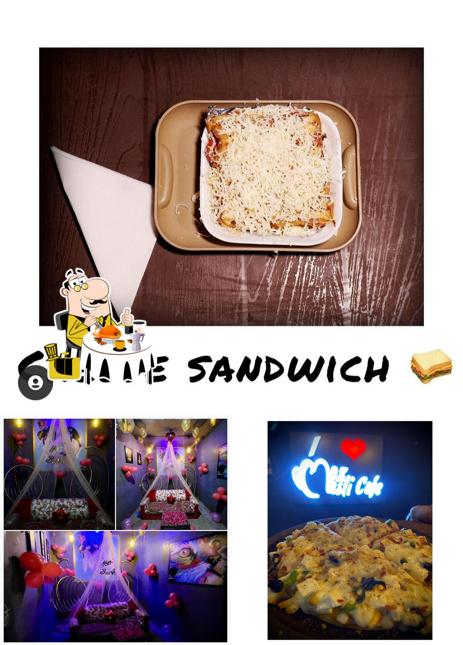 The picture of moz masti cafe’s food and interior