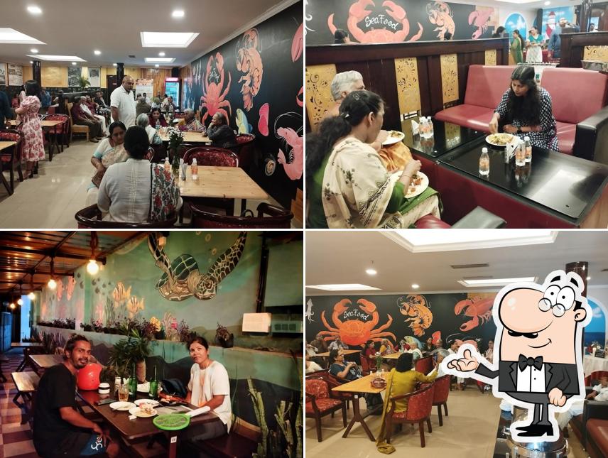 The interior of The Fisherman's Bay