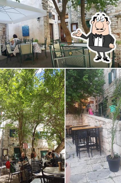 Gli interni di Tinel