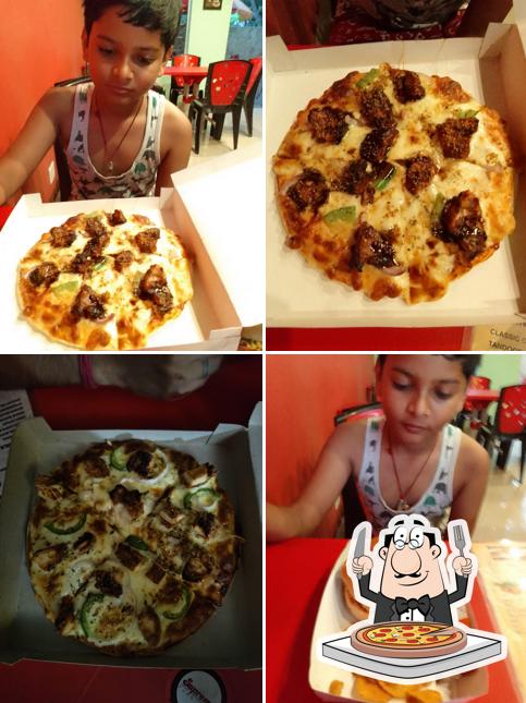 Get pizza at Butter Beans Café