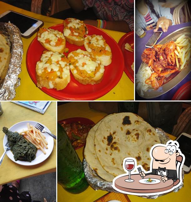 Meals at Cafe Laval bar and beach restaurant