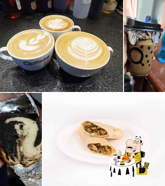 Chocolate mousse at Qaffeine