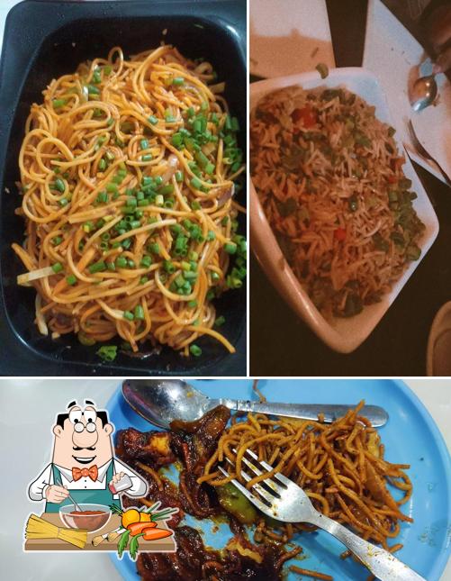 Spaghetti bolognese at Chopstix