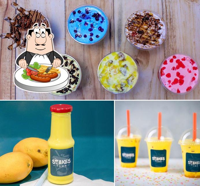 Food at Shakes Town