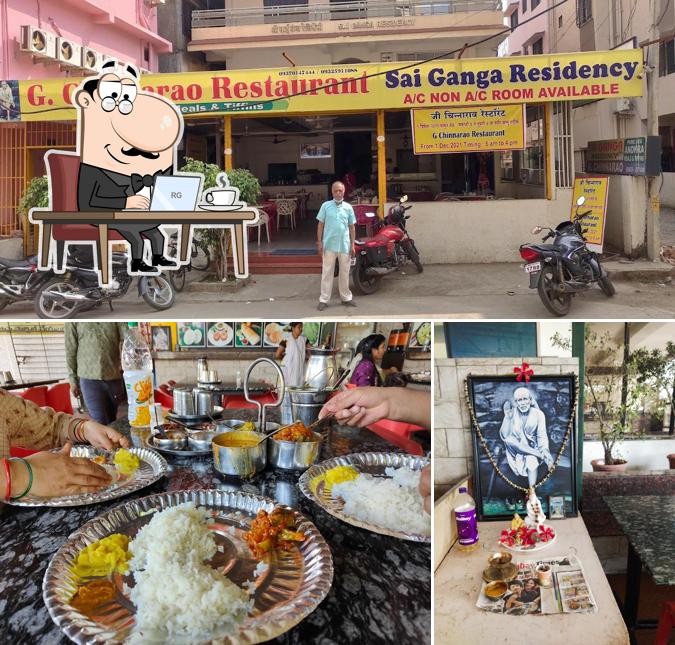 Check out how Futuristic vari Andhra Tiffins,Meals looks inside